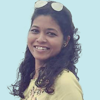 headshot of Sangeeta Gole, a project manager at Livegage
